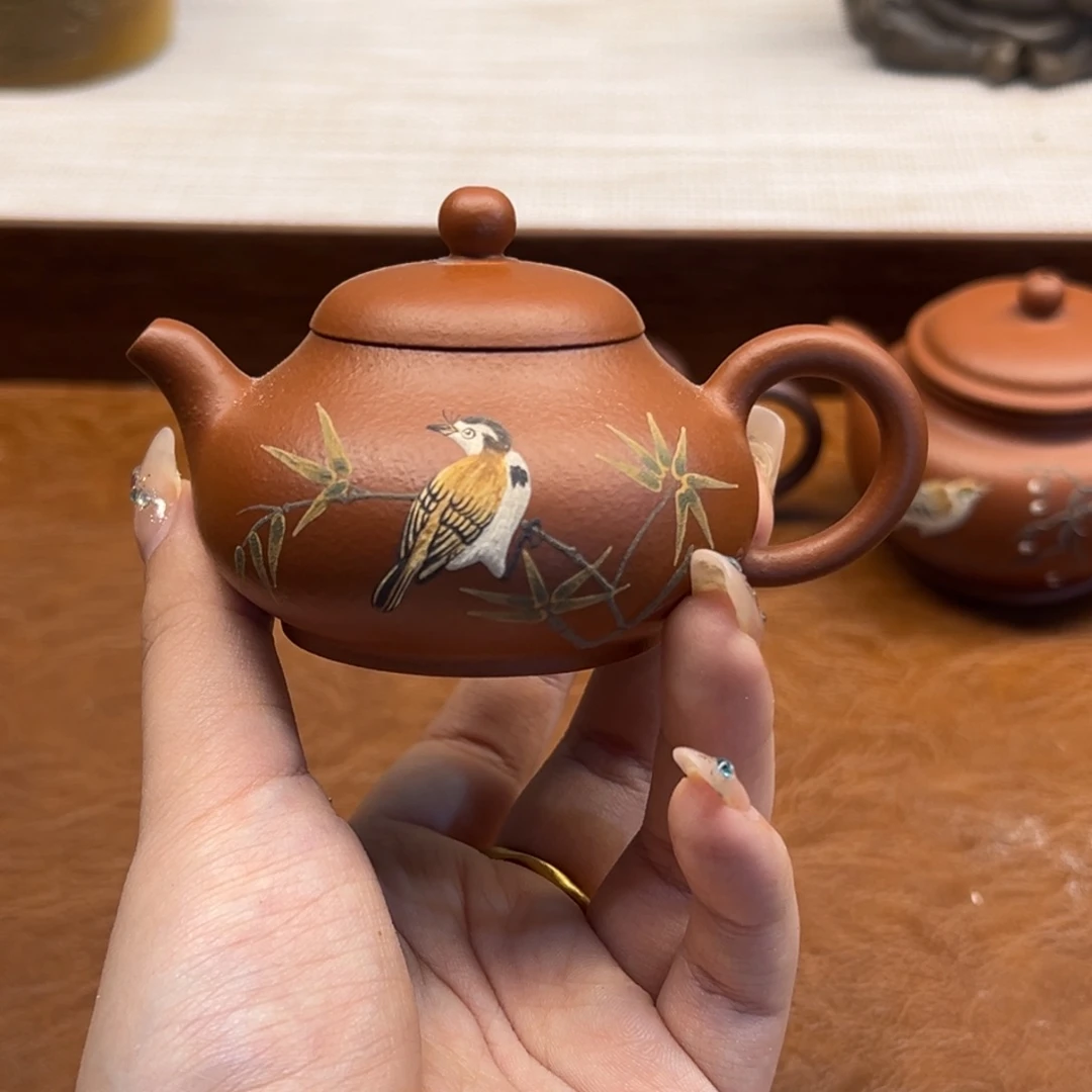 紫砂雕宠小器高品