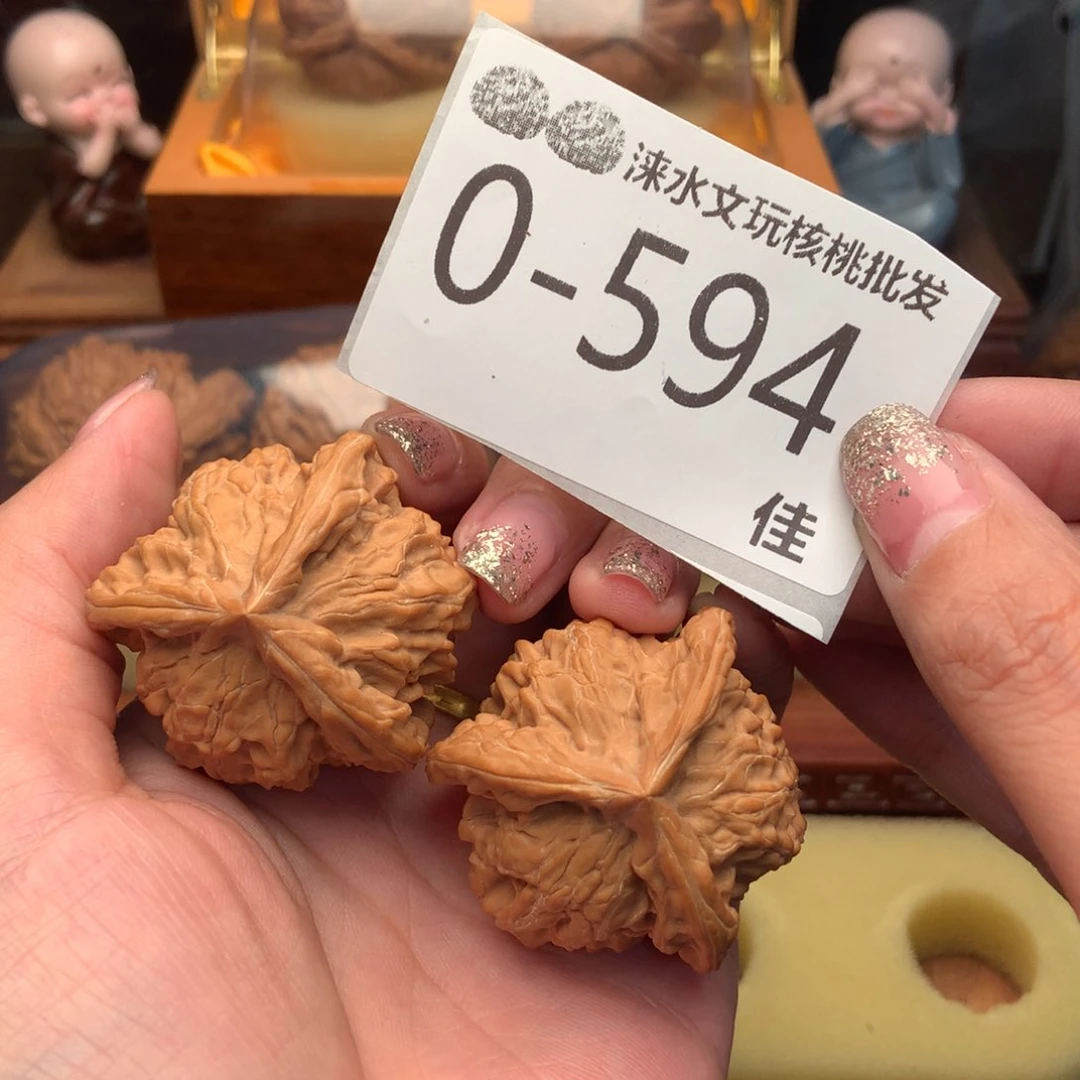 文玩核桃把件43盘山本