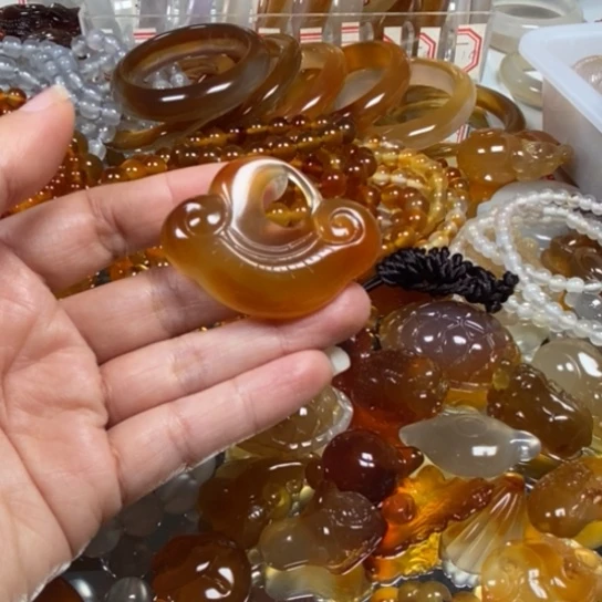 未镶嵌玛瑙吊坠玛瑙/玉髓