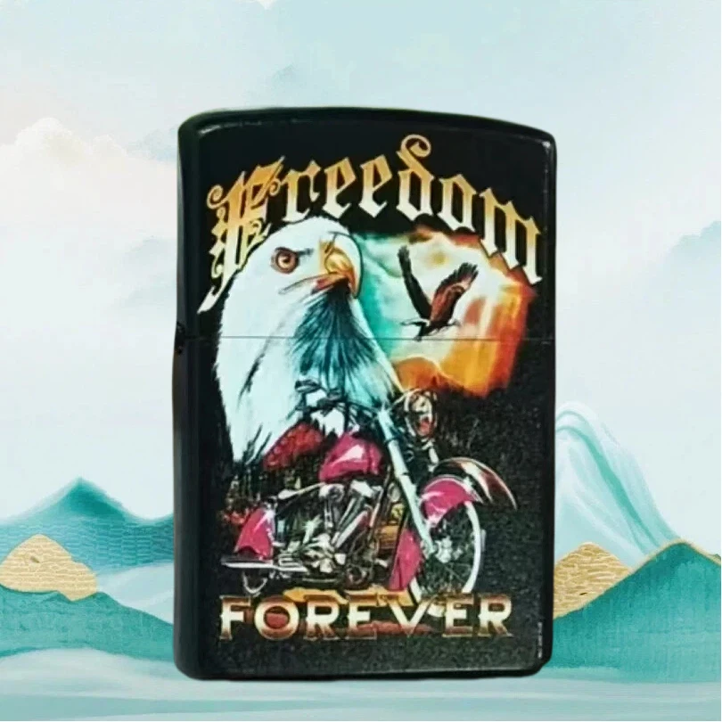 白头鹰煤油防风打火机男士送男友达人k1968无油