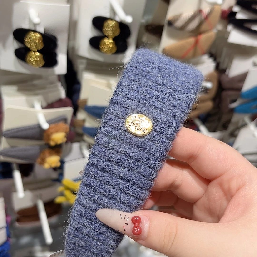 皮质铁合金发饰发夹