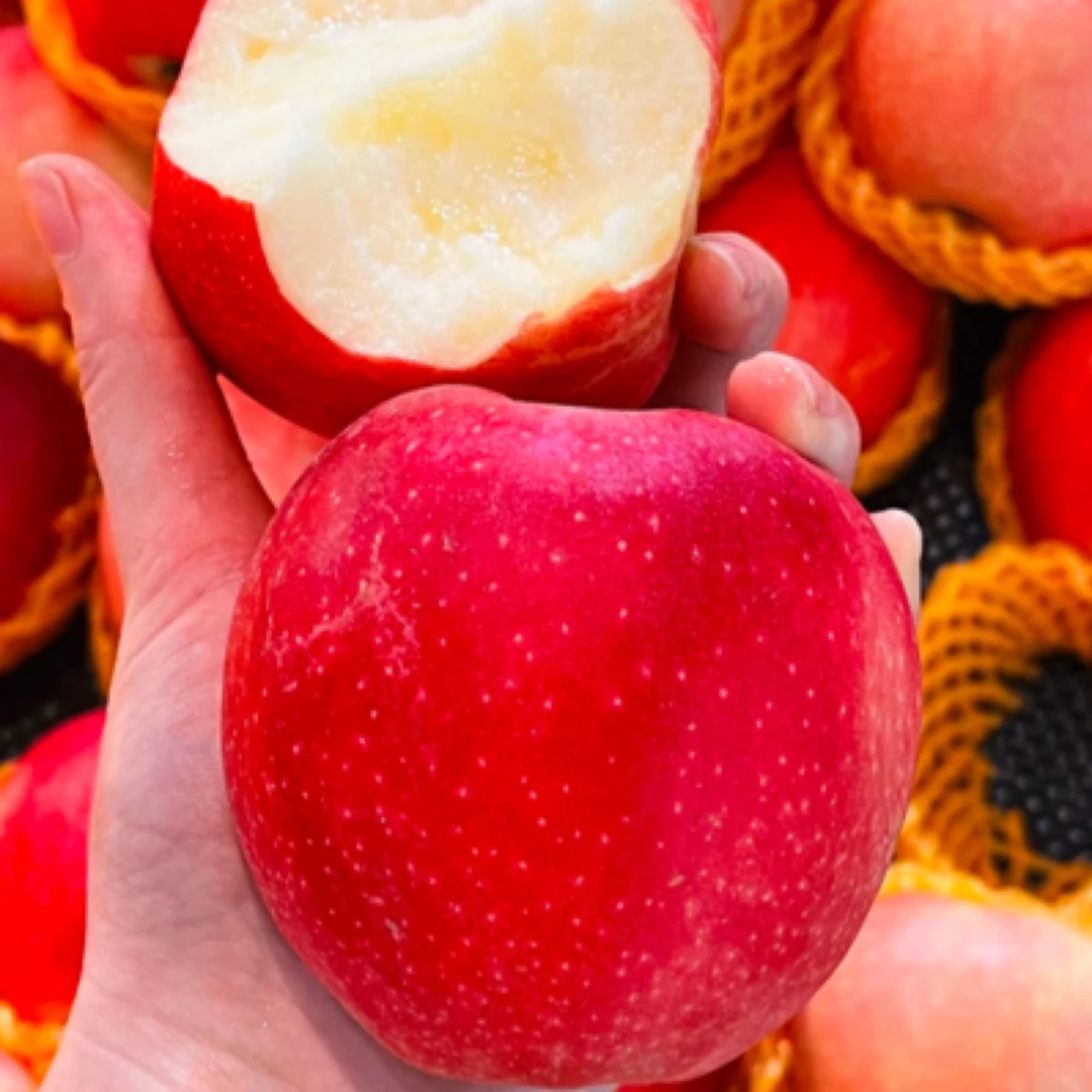 红玫瑰苹果3.8-4.2斤质量问题可售后口味问题不售后哦