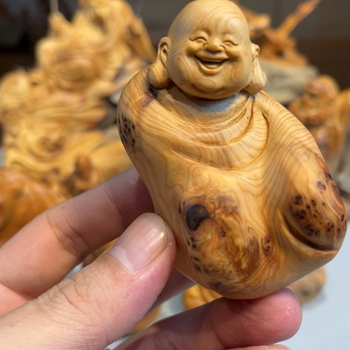柏木（崖柏）根雕工艺摆件