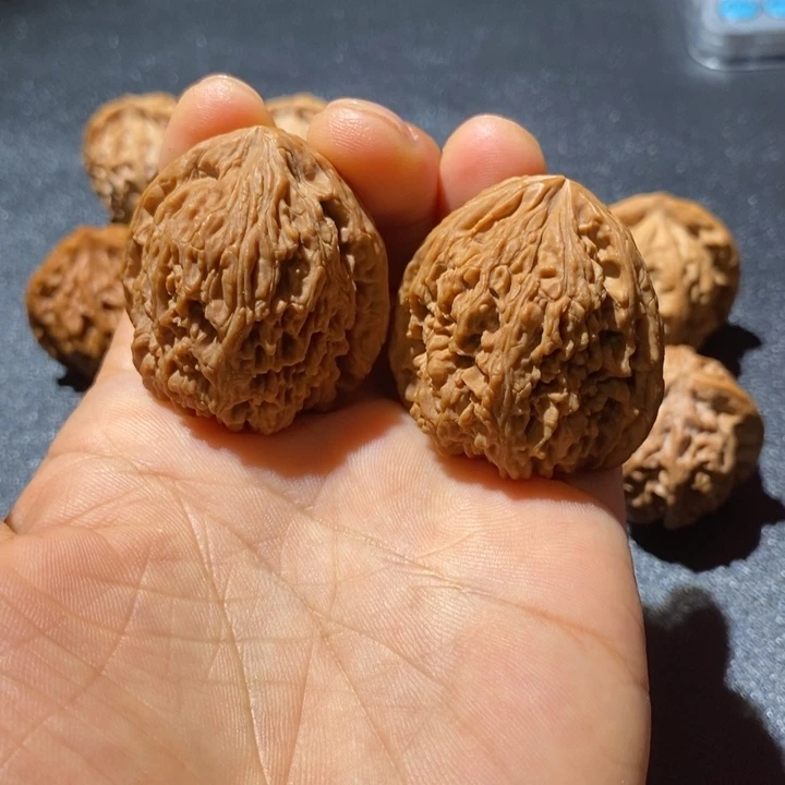 吊坠文玩核桃高炮南疆石38
