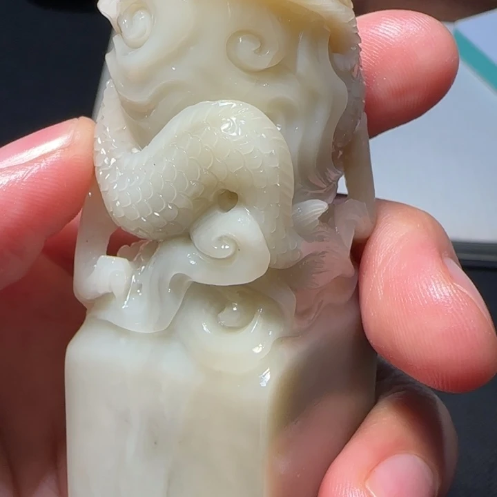 寿山石福集福寿山石印章