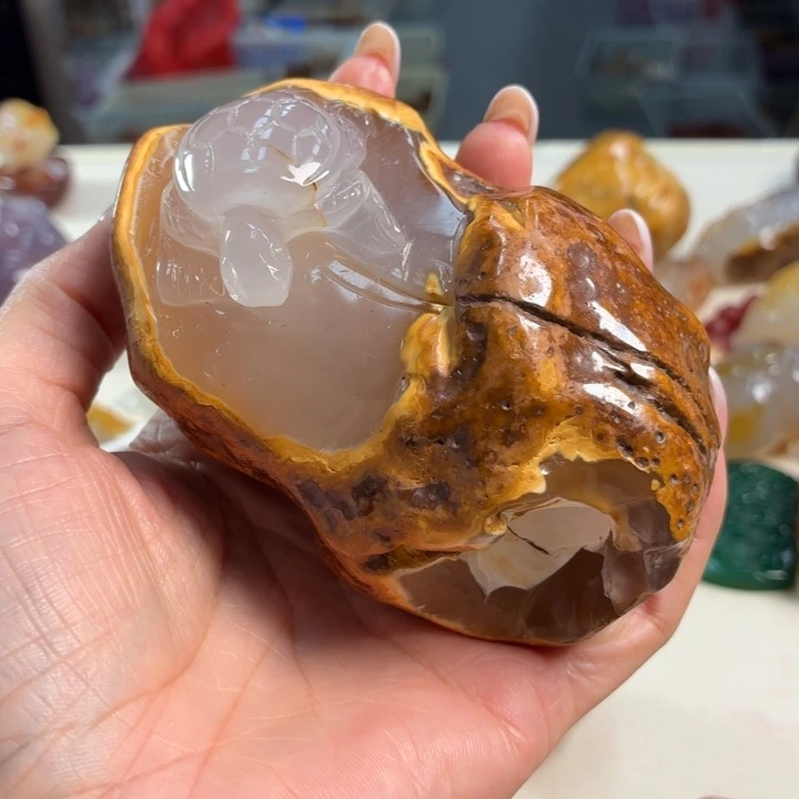 未镶嵌吊坠(不含链)玛瑙/玉髓