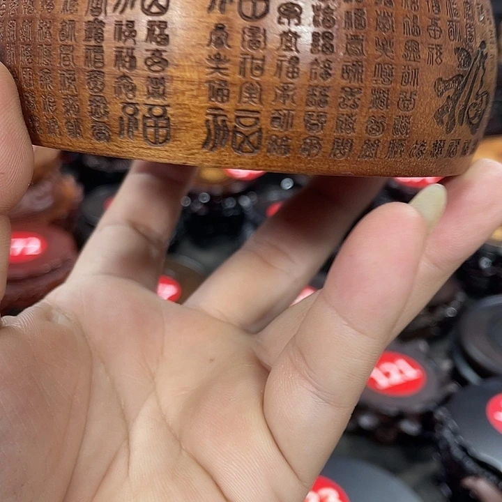 琉璃手工艺品红木底座工艺品