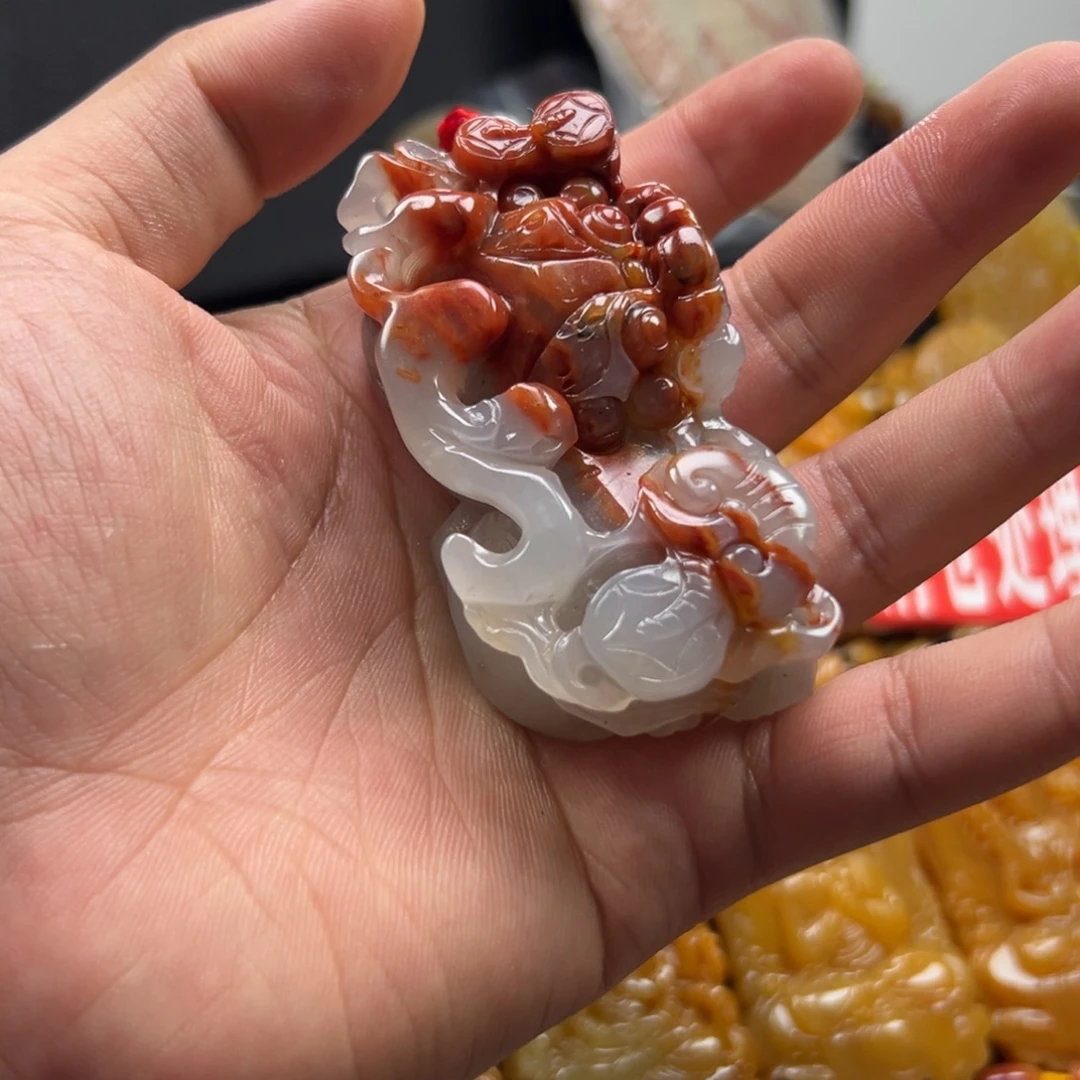 石英质玉（黄龙玉）未镶嵌多选发其一