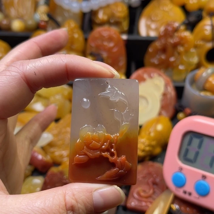 石英质玉吊坠(不含链)未镶嵌z**h