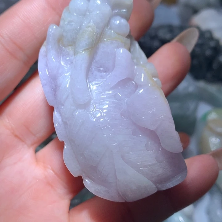翡翠未镶嵌颈饰保真天然A货翡翠