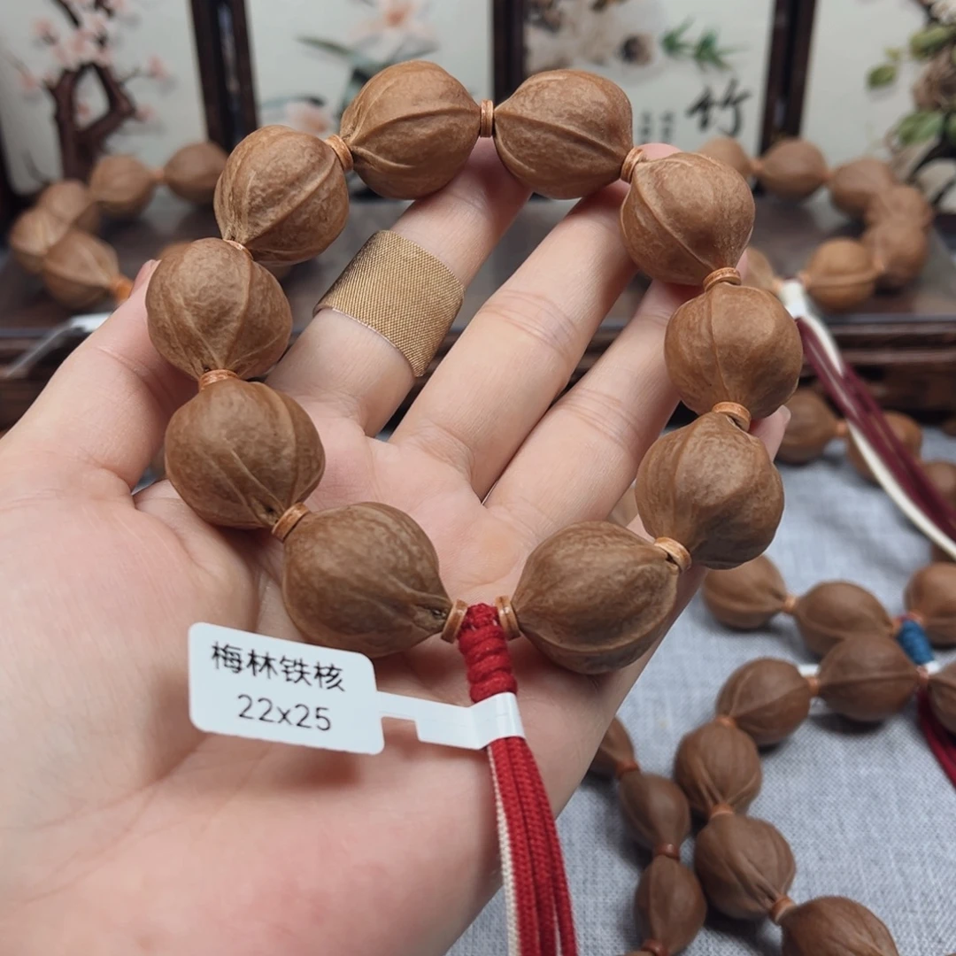 安***然吊坠橄榄核梅林铁核22.25