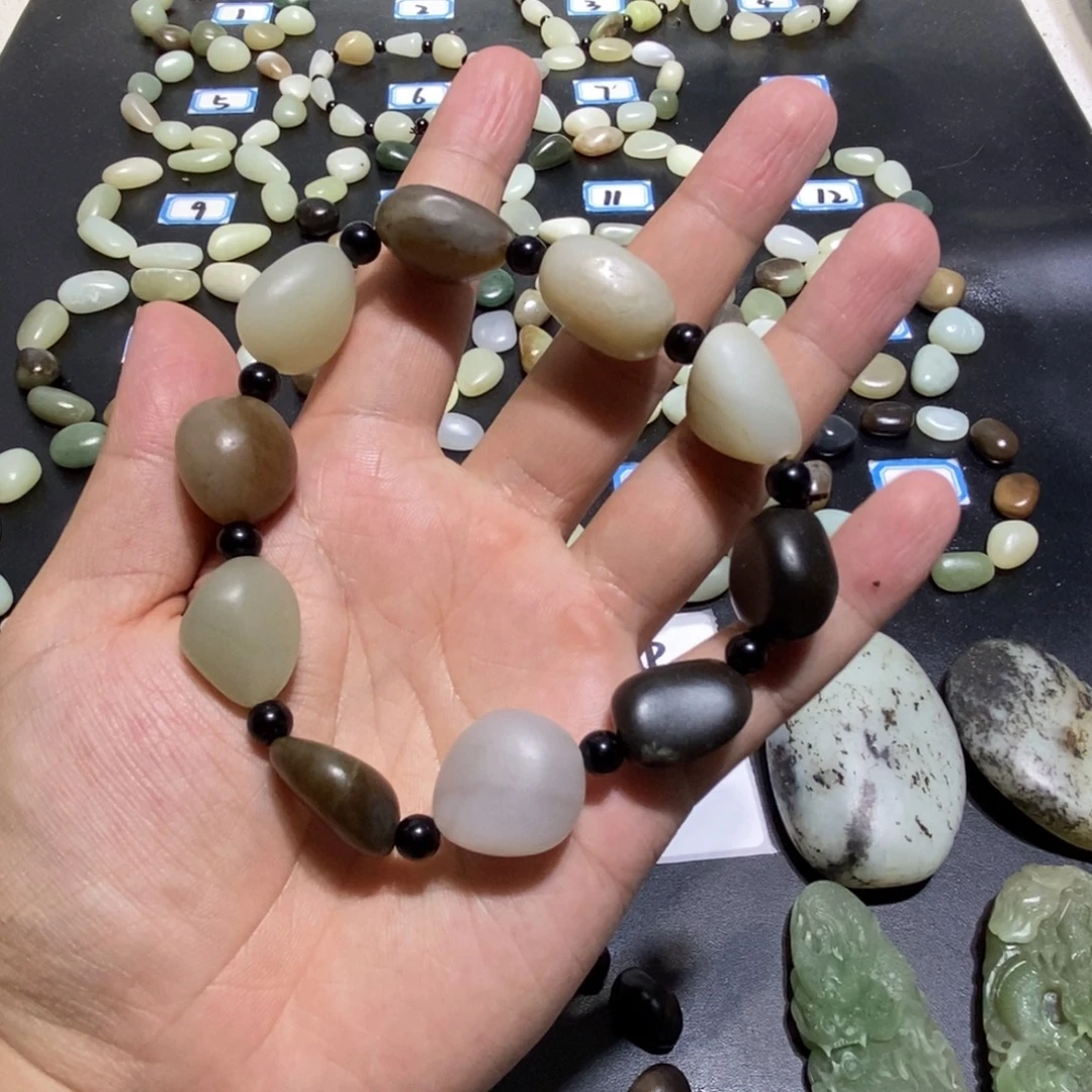 龙***狼未镶嵌手链和田玉