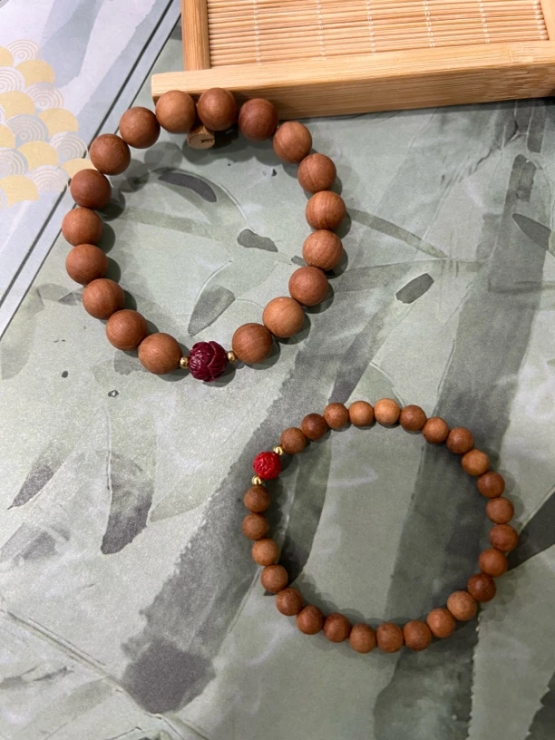 【桃木坊】成人儿童款随身精品桃木手串摆件挂件