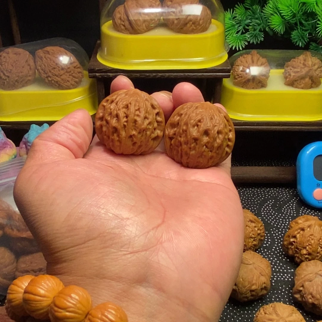 吊坠文玩核桃铁锤38