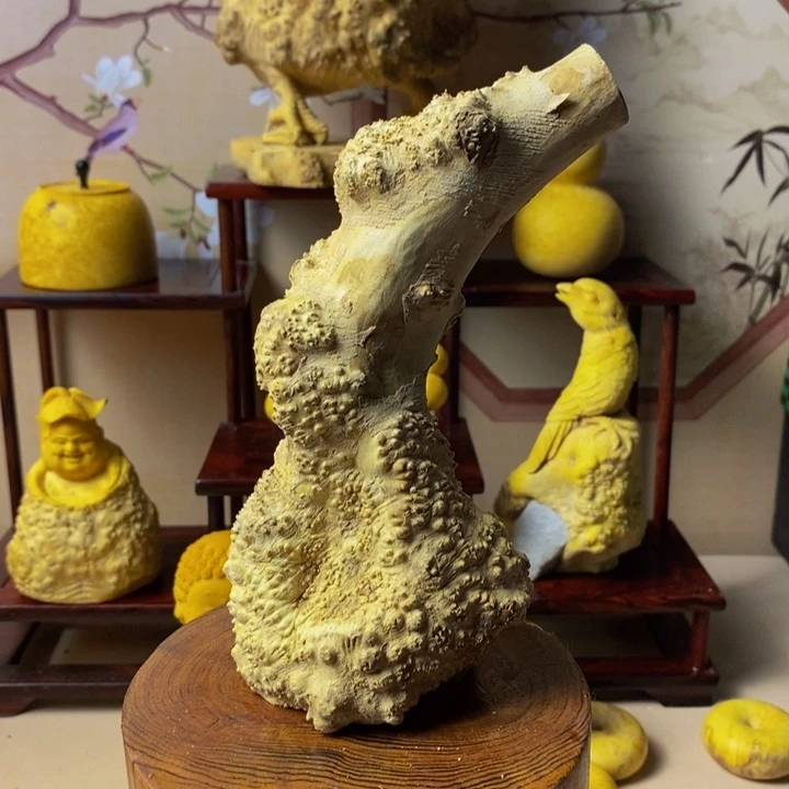 长***荣黄杨木手把件手把件