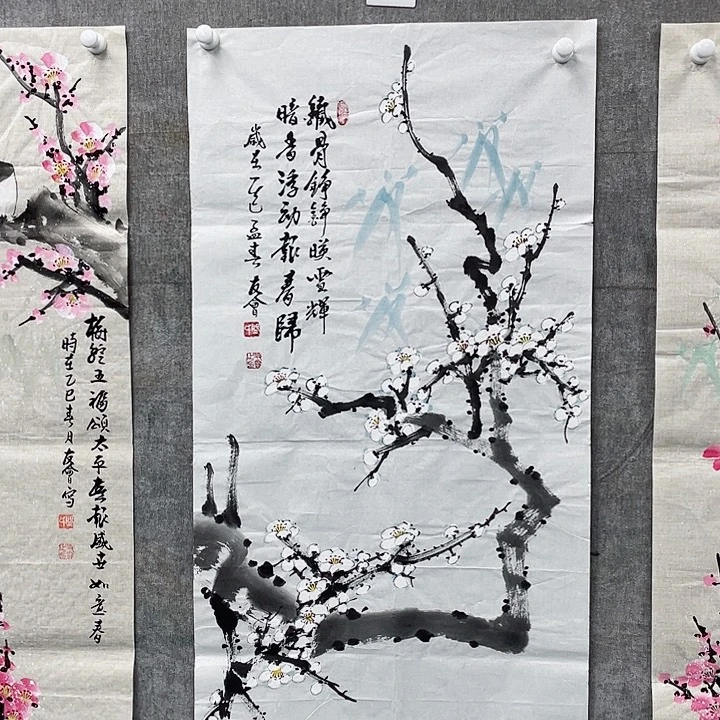 国画绘画作品闫友会100.50三尺画芯