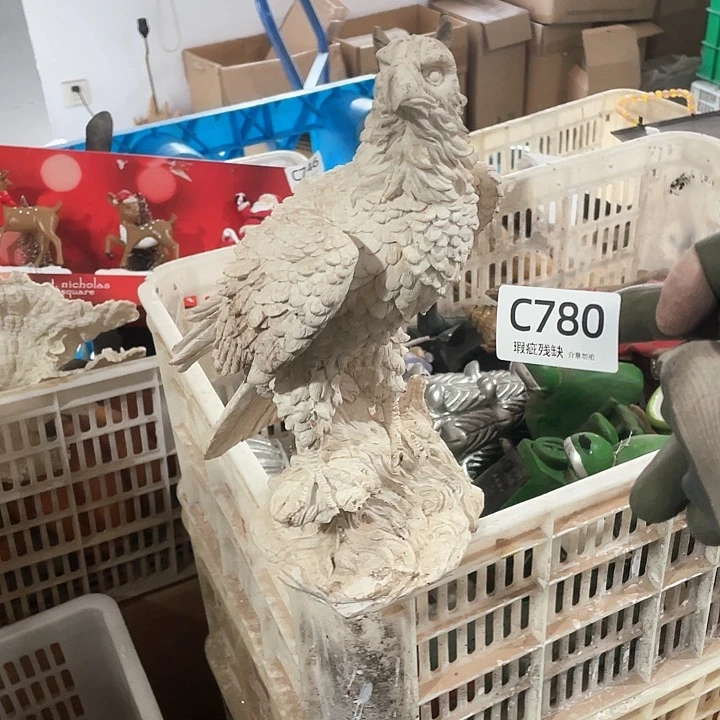 摆件孤品老货微瑕瓷