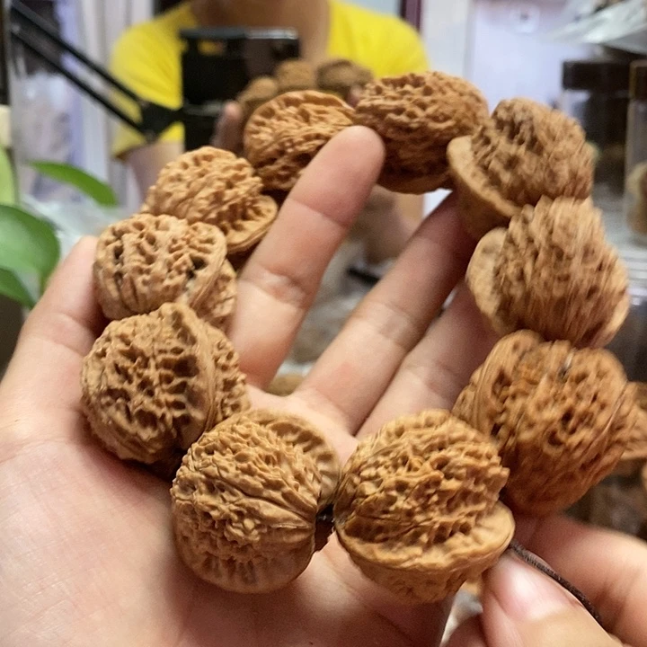 【闪购商品】核桃把件33.5蚂蚁沟手持油