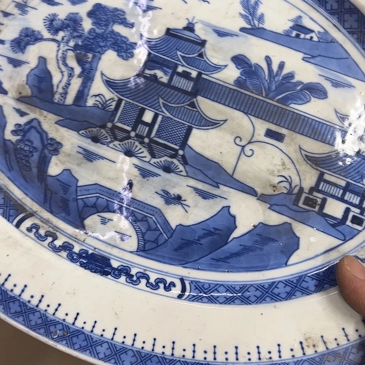 正***源其他陶35厘米鱼盘