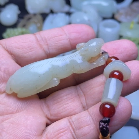 吊坠(不含链)未镶嵌和田玉
