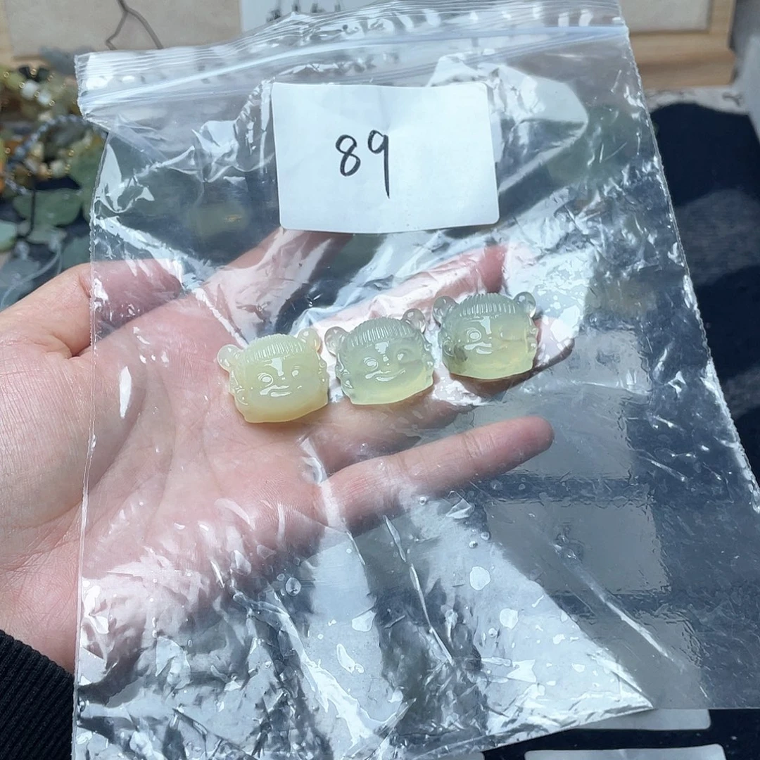 蛇纹石玉颈饰未镶嵌9***一