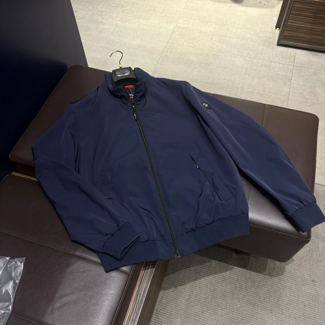 保鲨 不退换 男款蓝色运动系列夹克外套 下单联系客服