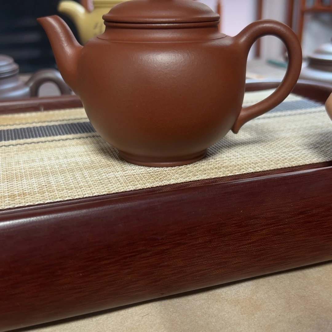 茶壶紫砂原矿黄龙山紫泥