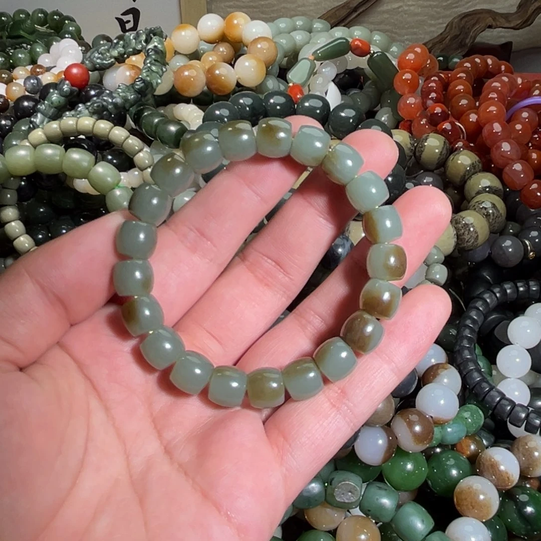 和田玉手链未镶嵌