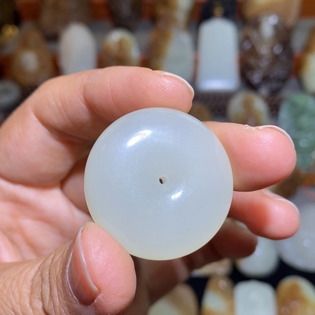 定制和田玉平安扣