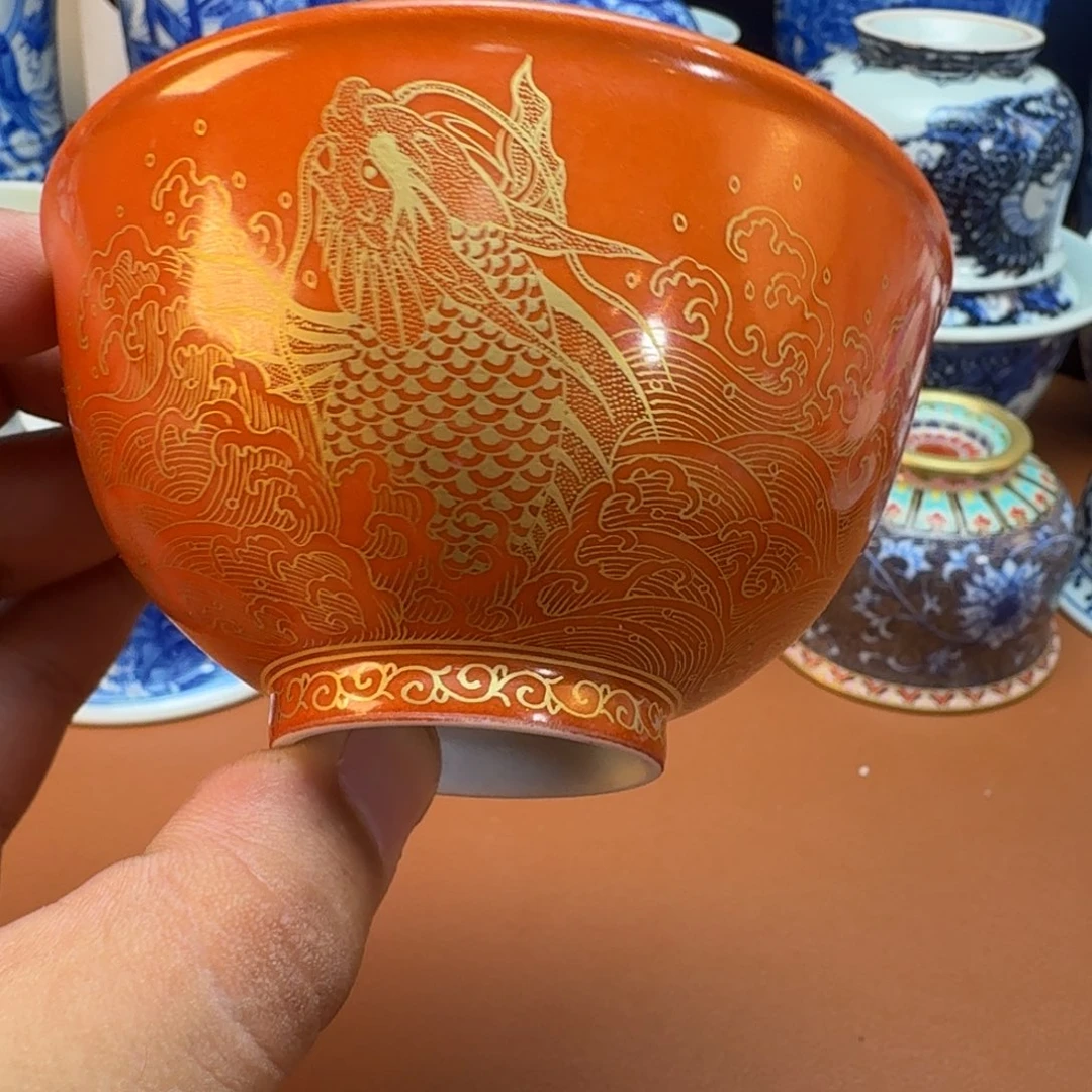 九****杯子景德镇全手工手绘陶瓷