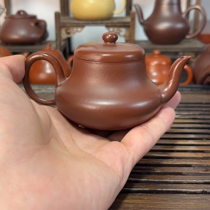 紫砂茶壶原矿紫砂手工制作