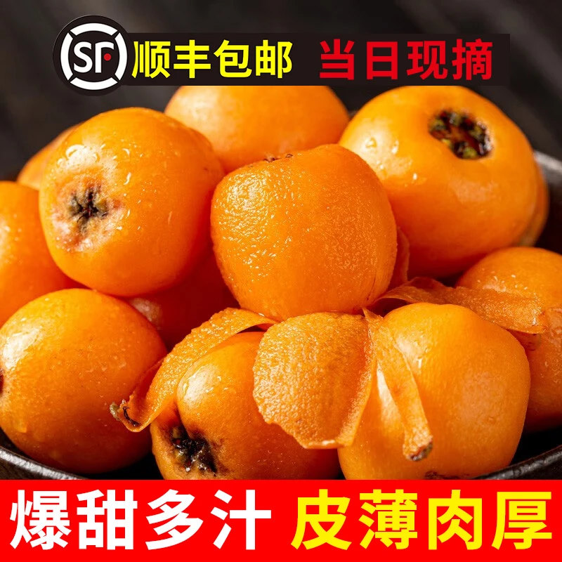 【顺丰包邮】莉莉专属-5斤正宗巴阳五星枇杷果农直发现摘现发