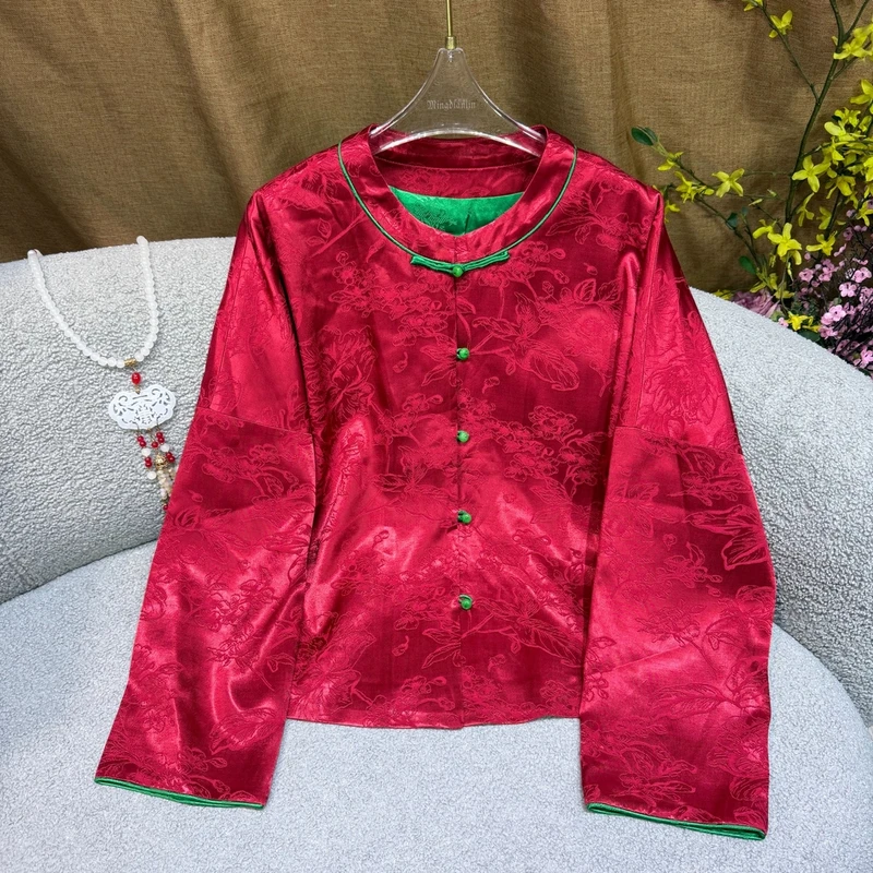 【SHANGLIU】5017新中式国风定制高级时尚百搭女款外套（899）