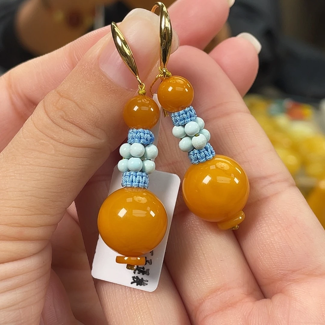 琥珀银S925镶嵌裸石多样性发其一h