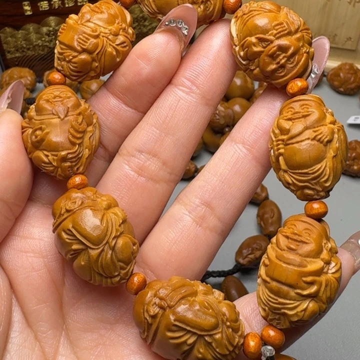 橄榄核手串/手链福利财神