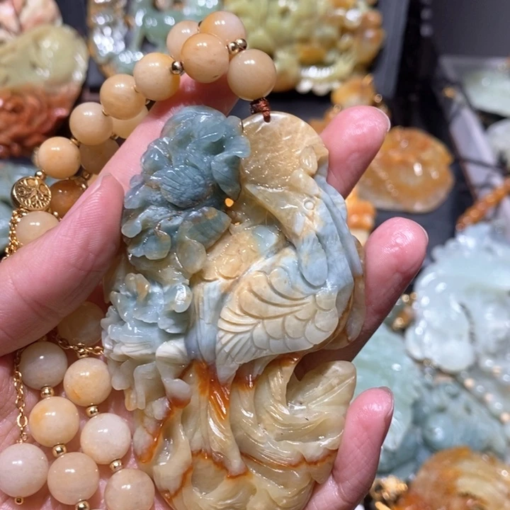 岫玉毛衣链未镶嵌