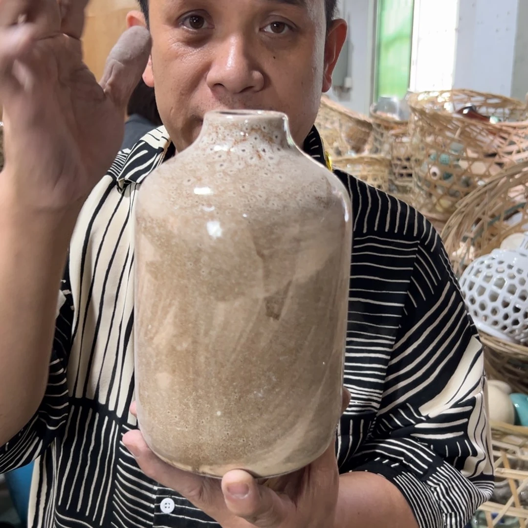 摆件32 号高中低温陶瓷瓶（部分微瑕）