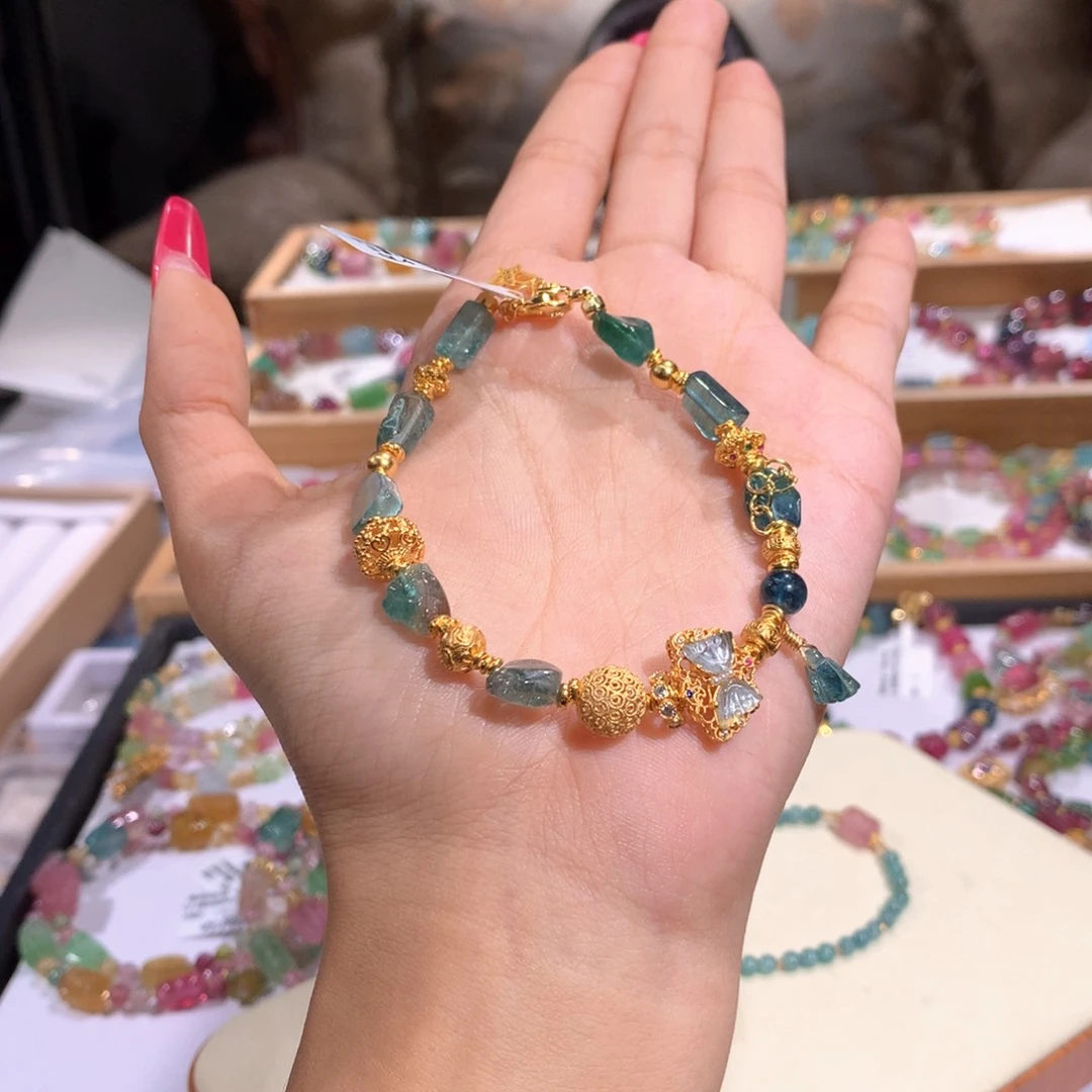 未镶嵌多样性发货其一碧玺