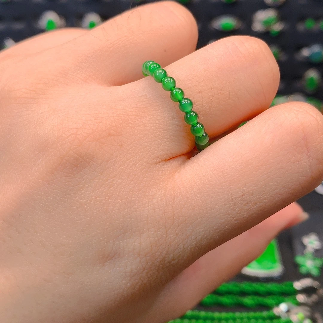 翡翠未镶嵌吊坠(不含链)戒指