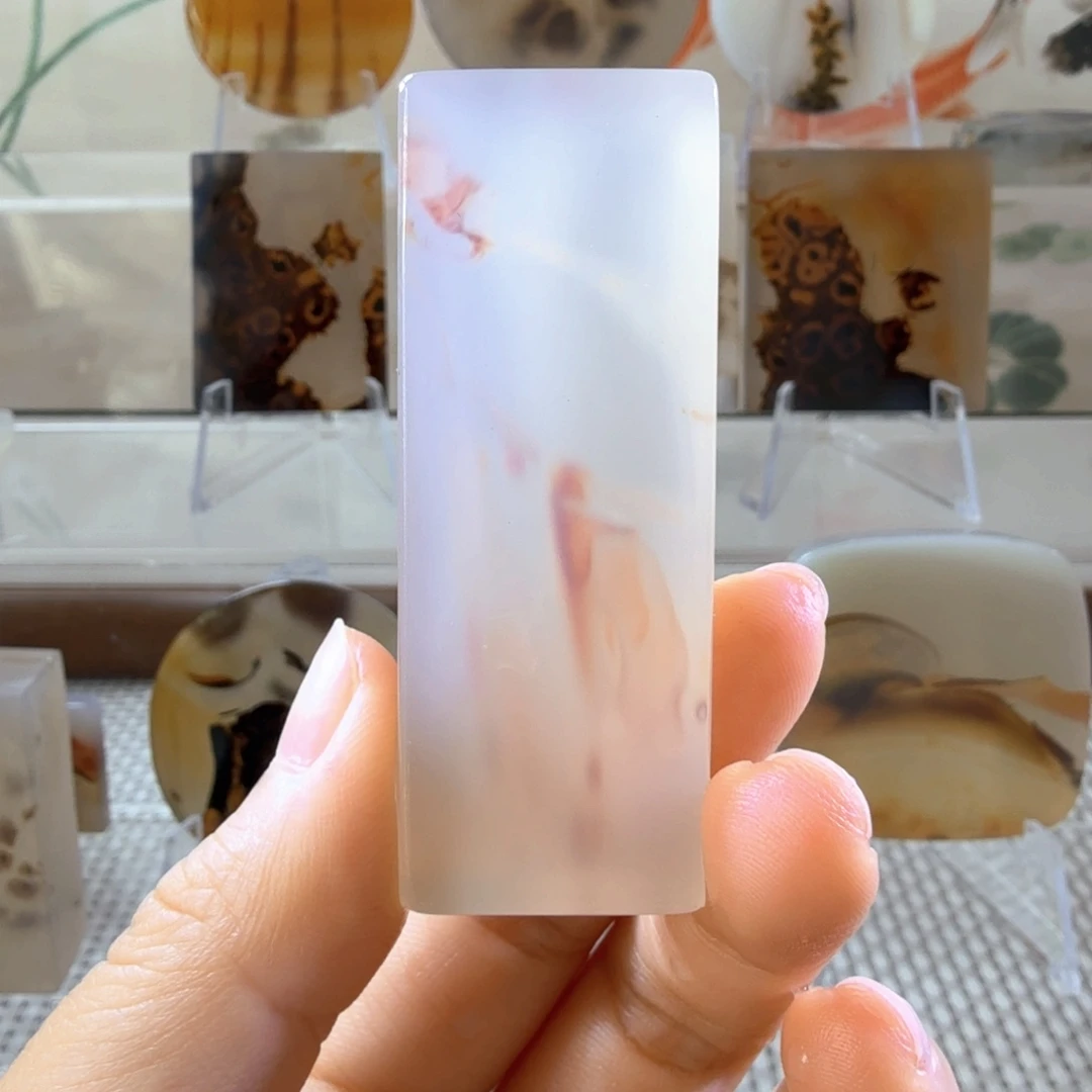 玛瑙/玉髓未镶嵌吊坠(不含链)41