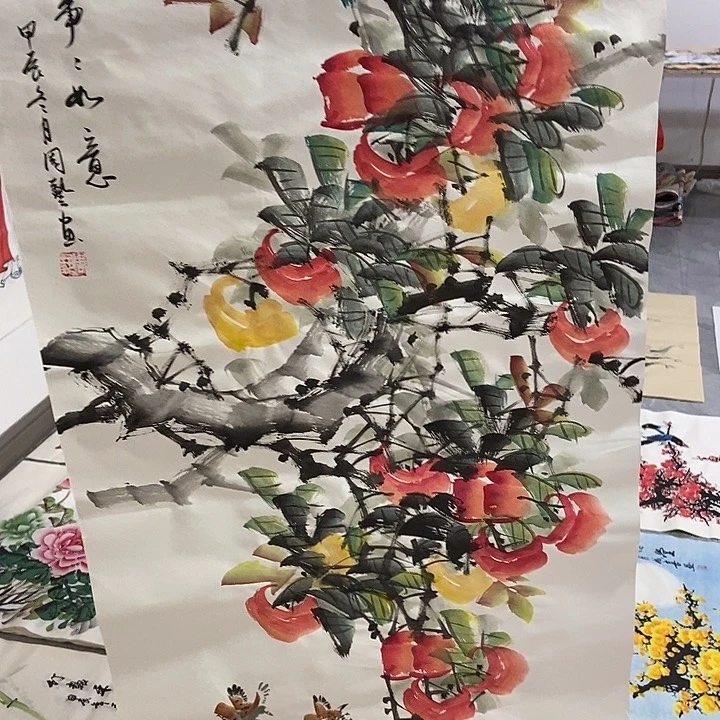 三个张画廊直播间！