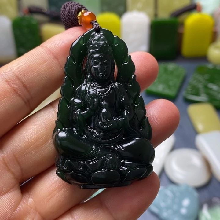 吊坠(不含链)未镶嵌和田玉