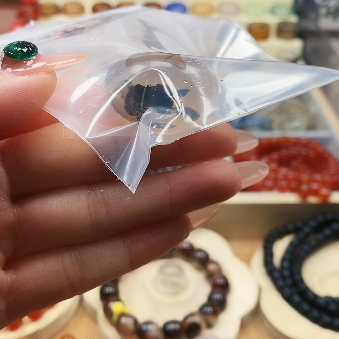 三***雨玛瑙/玉髓未镶嵌戒指