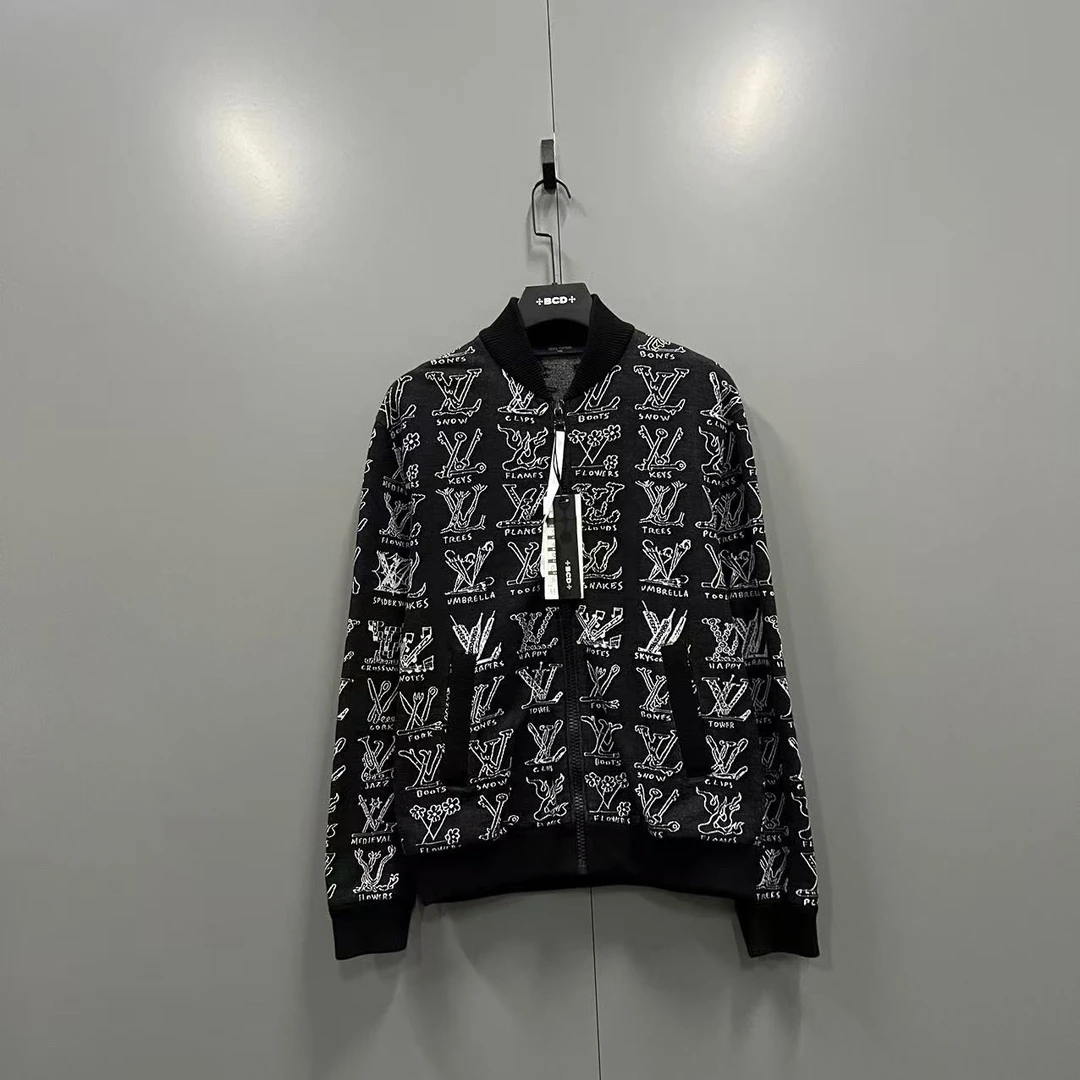 95新 LouisVuitton/路易威登 yyy 满印LV夹克 S码 000673