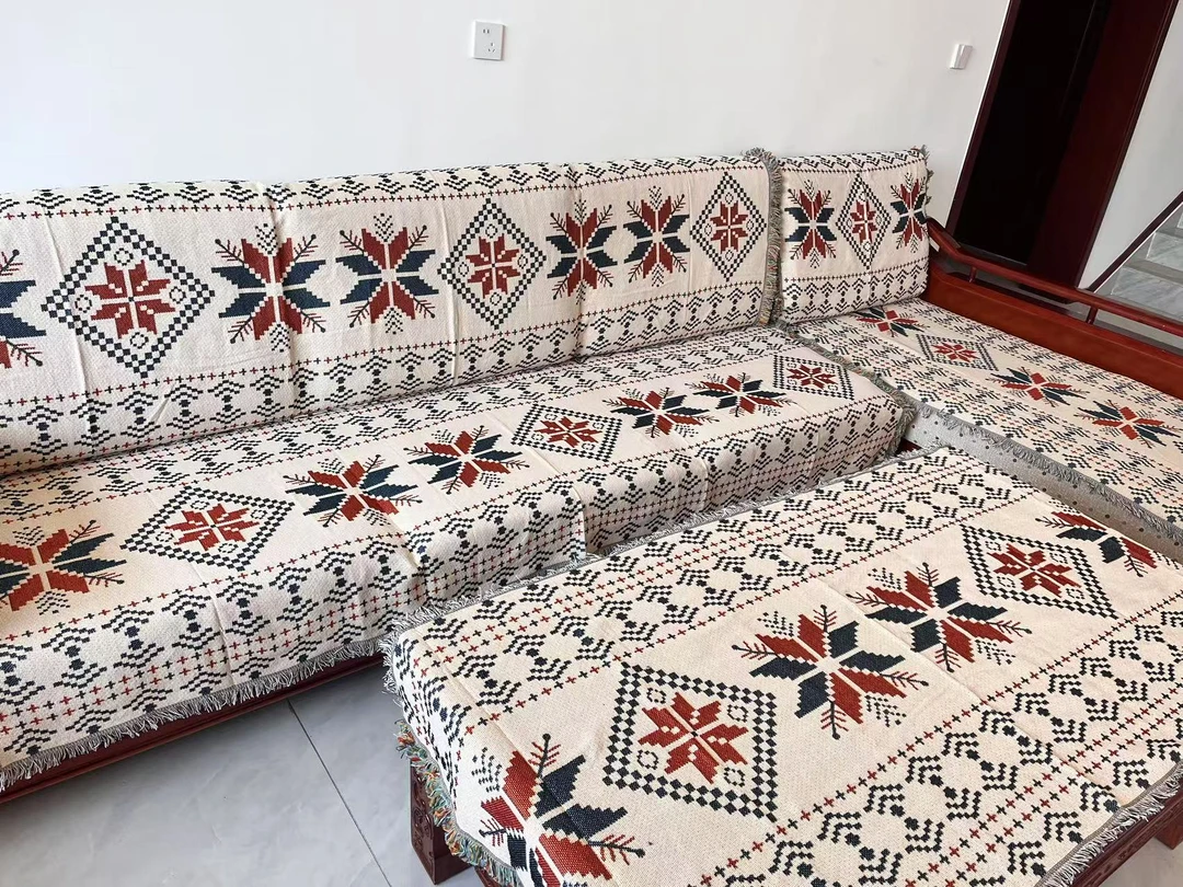 枫叶高端沙发巾90*220【沙发巾缩水介意慎拍】