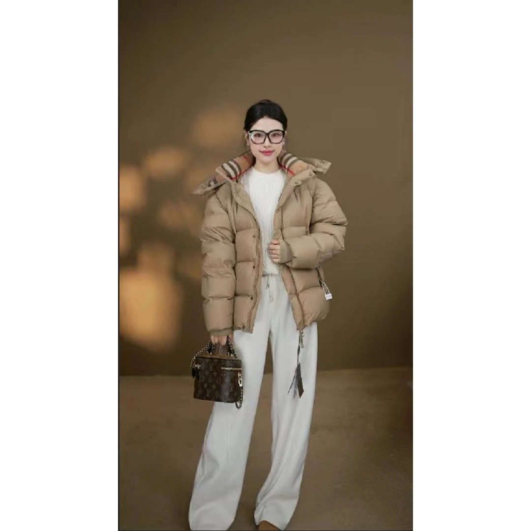[明星同款]带水印/24年情侣款可拆卸袖口两穿带帽羽绒服私人定制