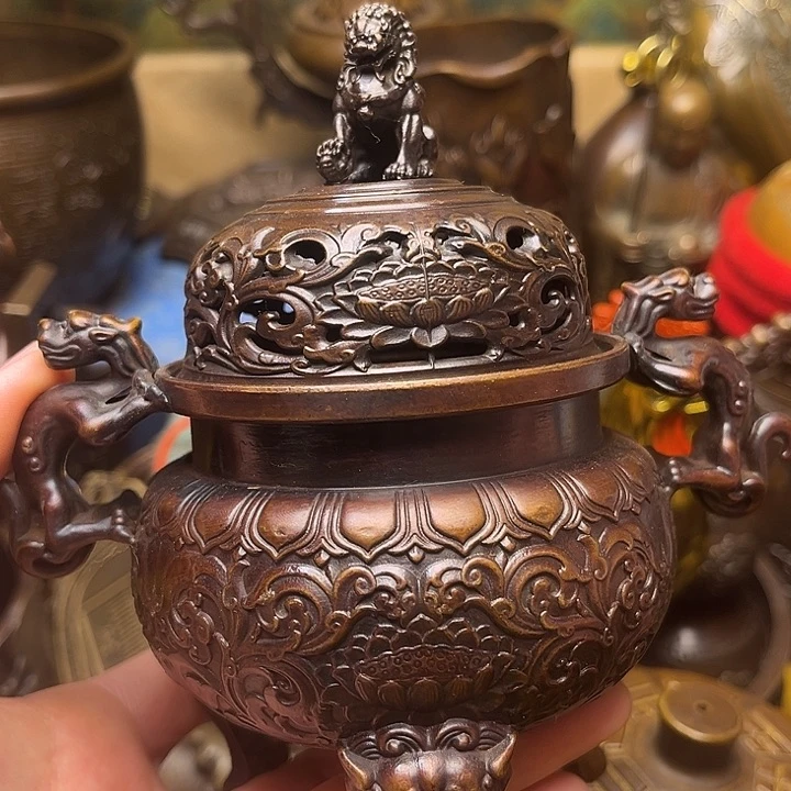 精美铜器批发档口