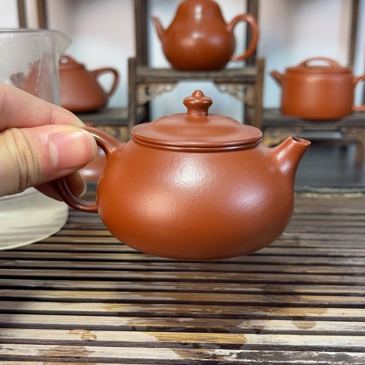 紫砂茶壶原矿紫砂手工制作