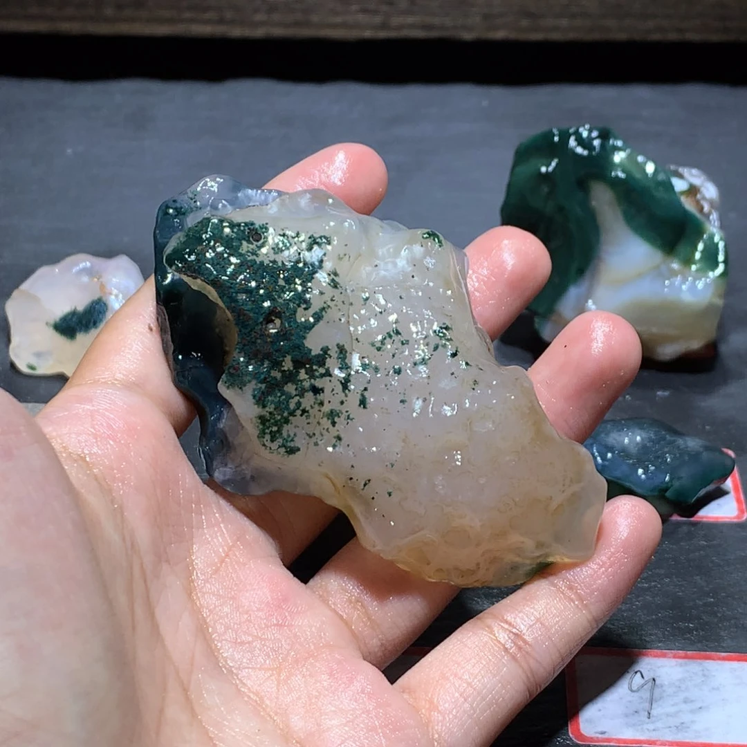 未镶嵌玛瑙/玉髓珠宝奇石