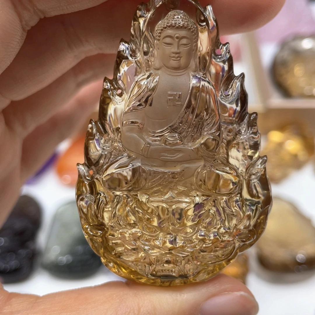 颈饰未镶嵌水晶定制